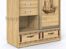 Тумба для шкафа-купе Корсар КВК-2 в новом окне
